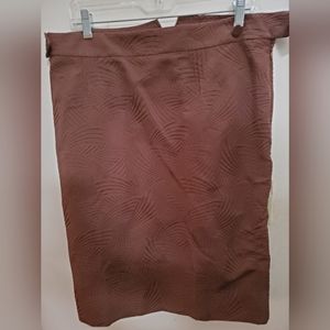 Pre-owned made in Italy textured pencil skirt in like new condition